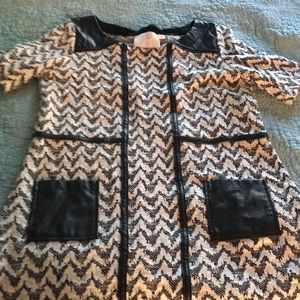 Anthropology chevron tunic. 9-H15 STCL brand!